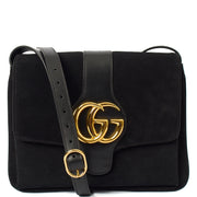 Picture of Gucci Cross Body Arli in Black, Suede