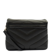 Picture of Saint Laurent Cross Body LouLou - Toy in Black, Leather