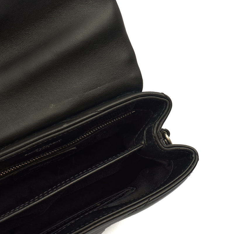 Picture of Saint Laurent Cross Body LouLou - Toy in Black, Leather