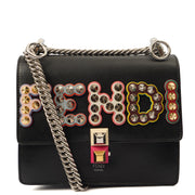 Picture of Fendi Cross Body Kan I - Small in Black, Leather