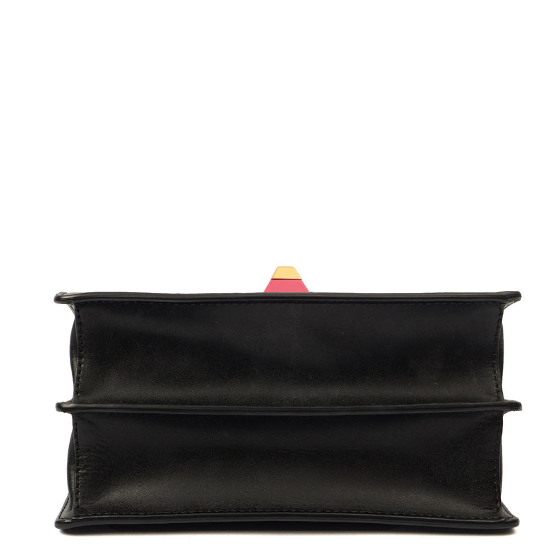 Picture of Fendi Cross Body Kan I - Small in Black, Leather