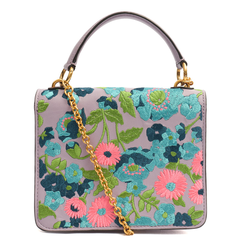 Picture of Mulberry Top Handle Harlow Small in Purple, Leather