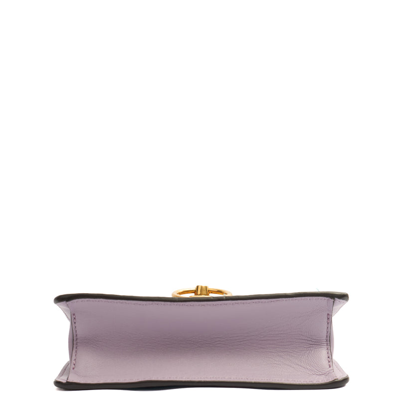 Picture of Mulberry Top Handle Harlow Small in Purple, Leather