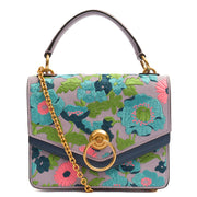 Picture of Mulberry Top Handle Harlow Small in Purple, Leather