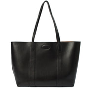 Picture of Mulberry Tote Bayswater Tote in Black, Calfskin Leather