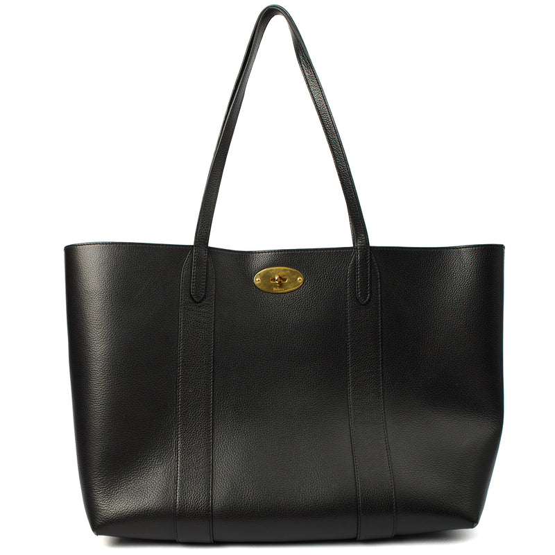 Picture of Mulberry Tote Bayswater Tote in Black, Calfskin Leather
