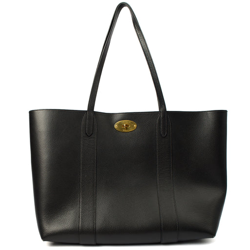Picture of Mulberry Tote Bayswater Tote in Black, Calfskin Leather
