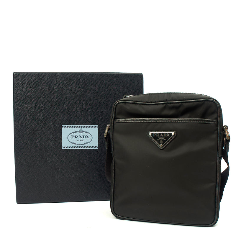 Picture of Prada Cross Body Nylon Cross Body Bag in Black, Nylon