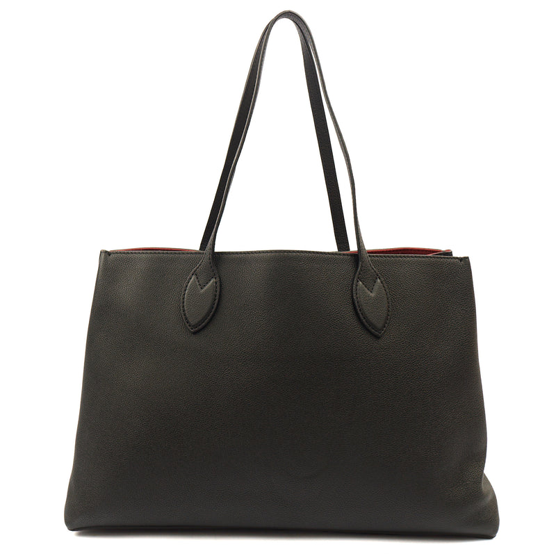 Picture of Louis Vuitton Tote Lockme Tote PM in Black, Calfskin Leather