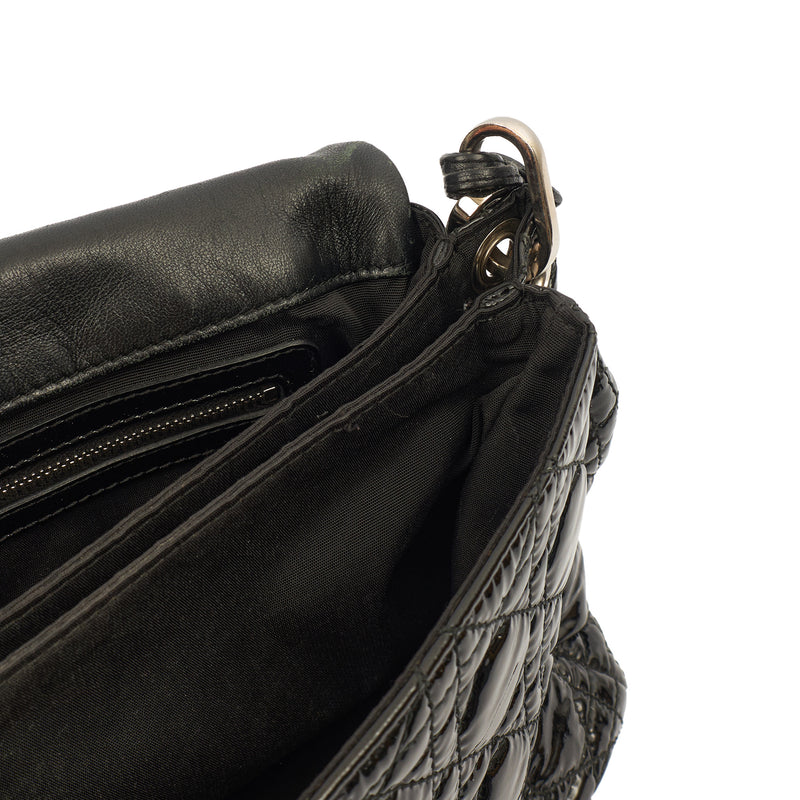 Picture of Christian Dior Shoulder Bag Miss Dior Flap Bag in Black, Cannage Quilted Patent