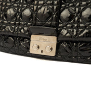 Picture of Christian Dior Shoulder Bag Miss Dior Flap Bag in Black, Cannage Quilted Patent
