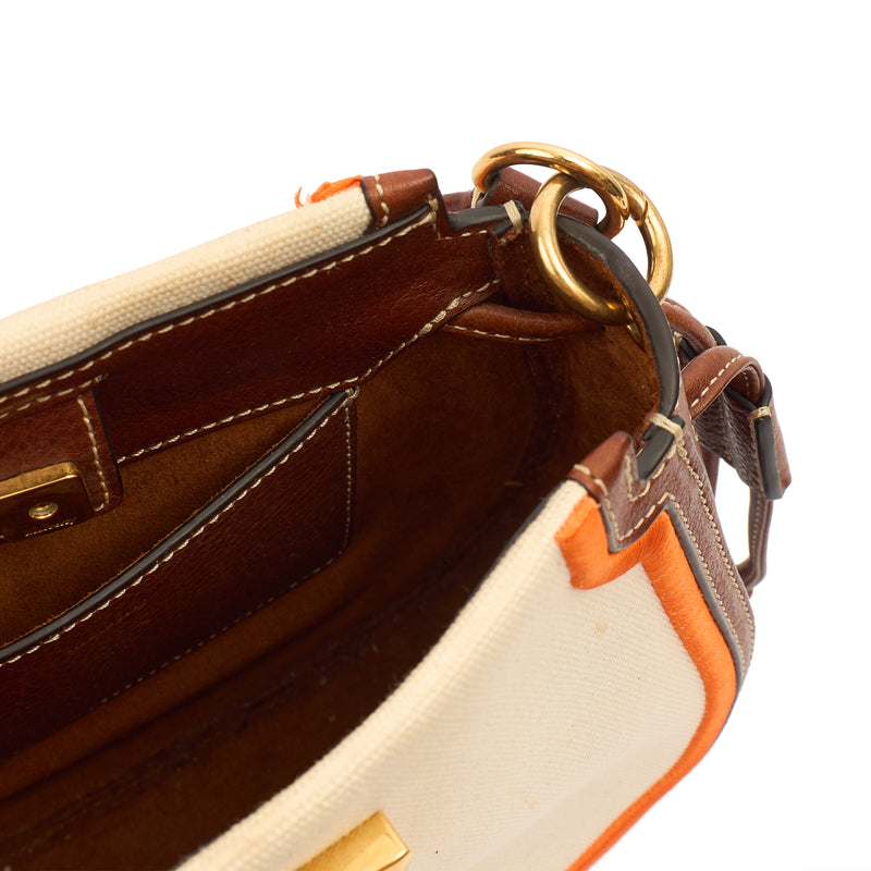 Picture of Mulberry Shoulder Bag Iris Hobo in Neutral, Leather