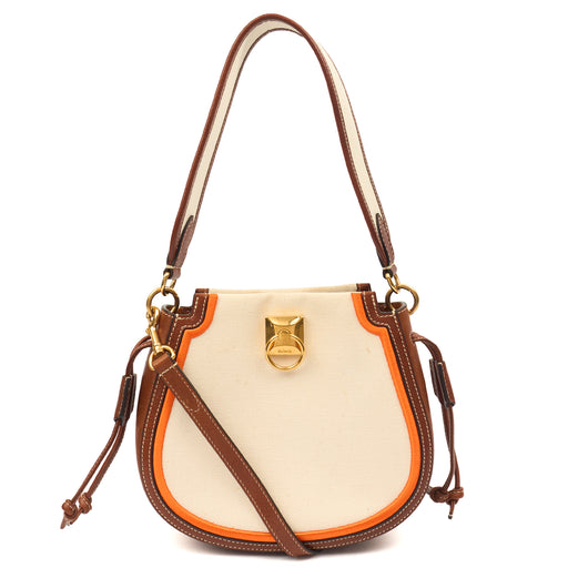 Picture of Mulberry Shoulder Bag Iris Hobo in Neutral, Leather