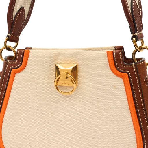 Picture of Mulberry Shoulder Bag Iris Hobo in Neutral, Leather
