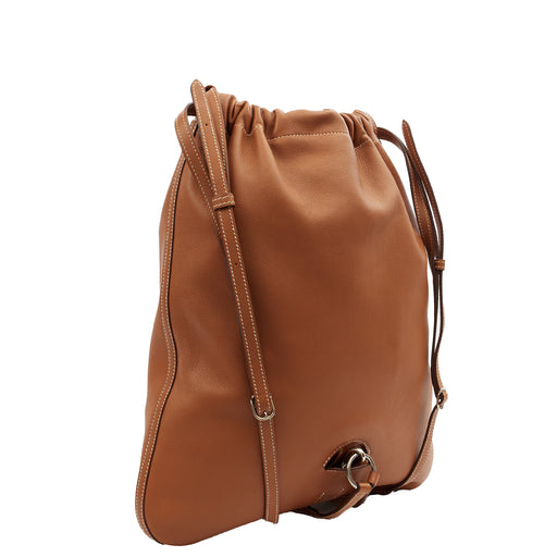 Picture of Hermes Tote Sac a Dos Bridado in Gold, Evercolour