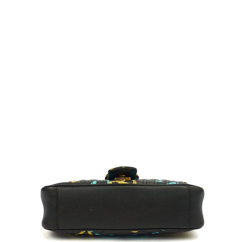 Picture of Gucci Shoulder Bag Marmont Shoulder Flap Bag - Medium in Black, Leather