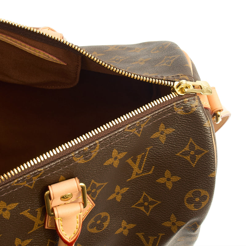 Picture of Louis Vuitton Top Handle Speedy Bandouliere 35 in Monogram, Canvas