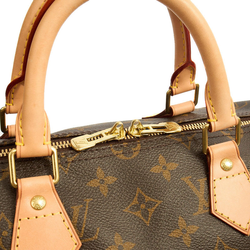 Picture of Louis Vuitton Top Handle Speedy Bandouliere 35 in Monogram, Canvas
