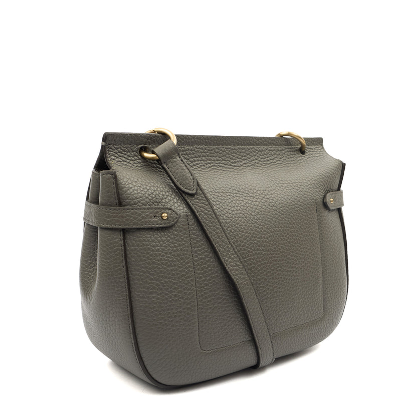 Picture of Mulberry Cross Body Amberley in Grey, Calfskin Leather