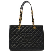 Picture of Chanel Tote Grand Shopping Tote in Black, Caviar Leather