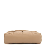 Picture of Saint Laurent Cosmetic Bag Puffer Pouch - Small in Neutral, Leather