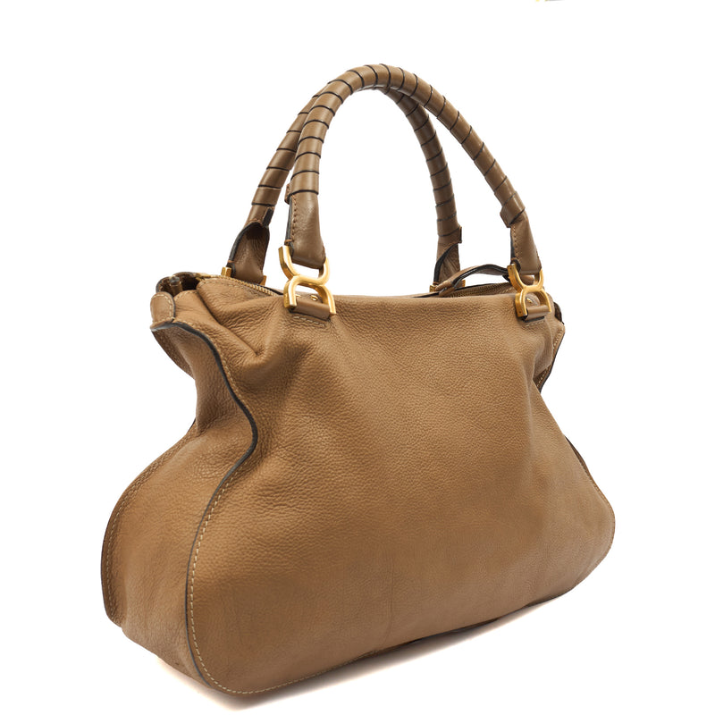 Picture of Chloe Tote Marcie - Large in Brown, Leather