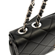 Picture of Chanel Shoulder Bag Flap Bag in Black, Calfskin Leather