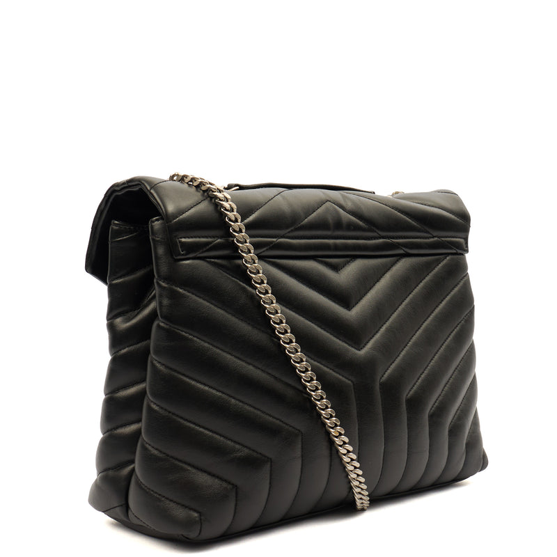 Picture of Saint Laurent Cross Body Lou Lou - Medium in Black, Leather