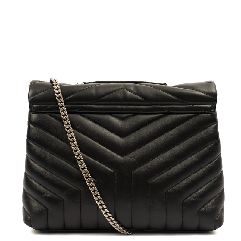 Picture of Saint Laurent Cross Body Lou Lou - Medium in Black, Leather