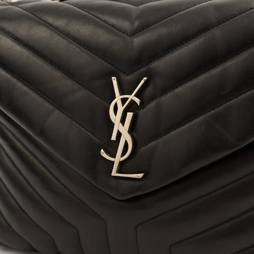 Picture of Saint Laurent Cross Body Lou Lou - Medium in Black, Leather