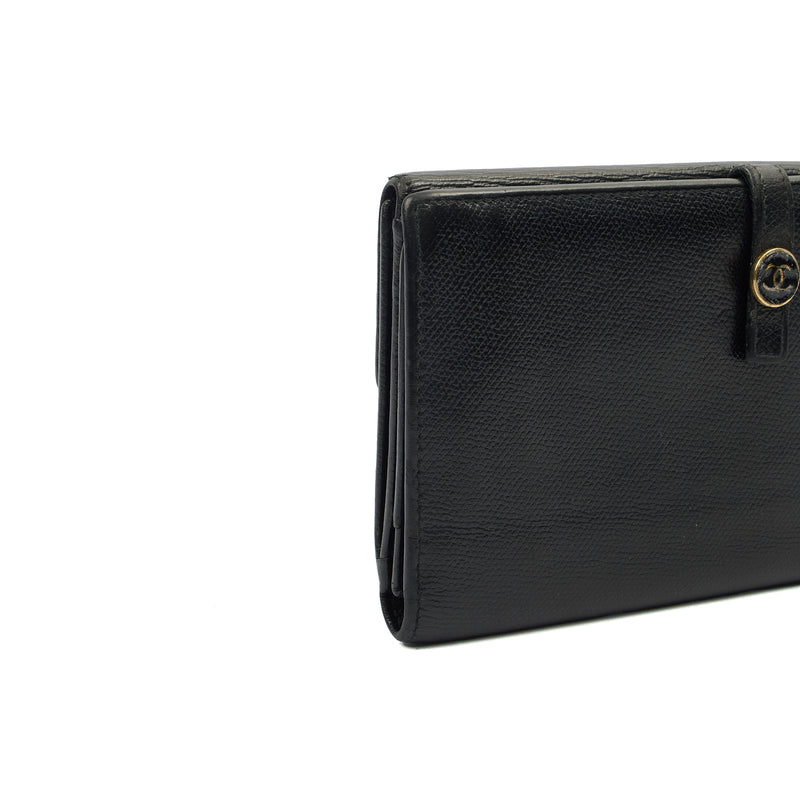 Picture of Chanel Wallet Zip Wallet in Black, Calfskin Leather