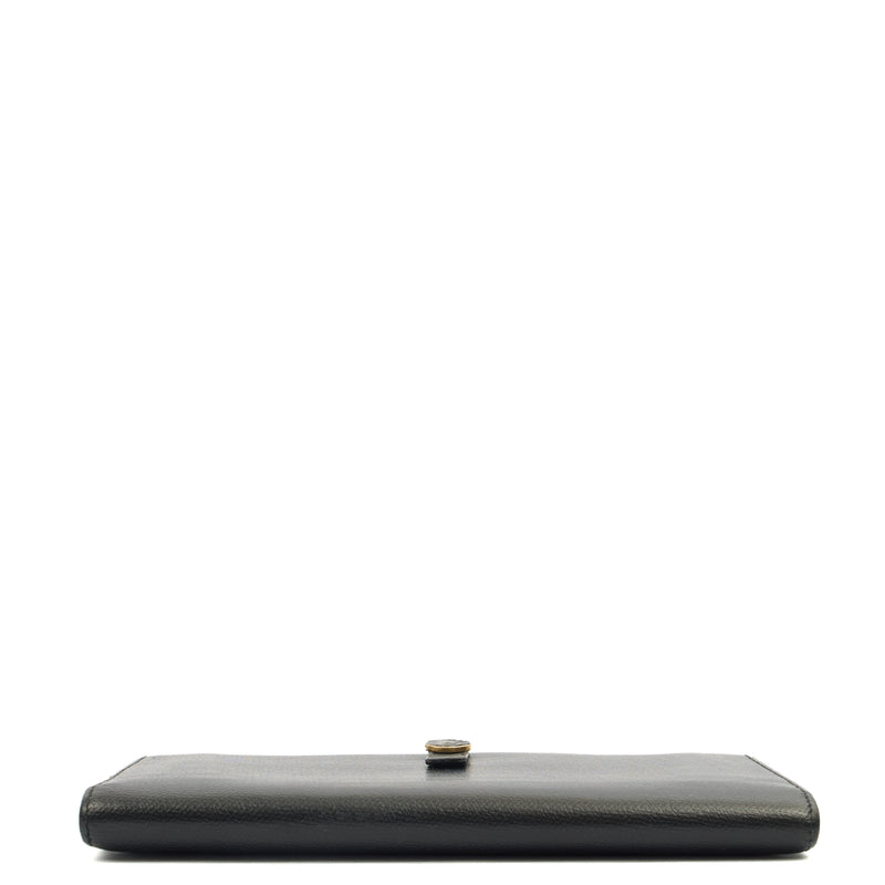 Picture of Chanel Wallet Zip Wallet in Black, Calfskin Leather