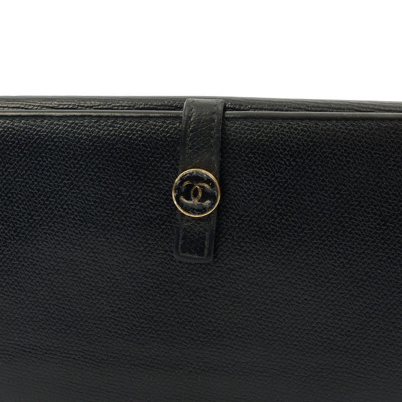 Picture of Chanel Wallet Zip Wallet in Black, Calfskin Leather