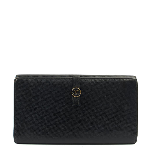 Picture of Chanel Wallet Zip Wallet in Black, Calfskin Leather