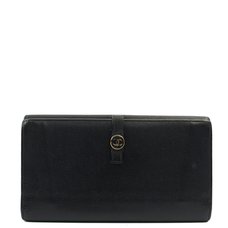 Picture of Chanel Wallet Zip Wallet in Black, Calfskin Leather