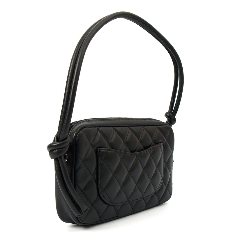 Picture of Chanel Shoulder Bag Cambon Pochette in Black, Leather