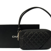 Picture of Chanel Shoulder Bag Cambon Pochette in Black, Leather