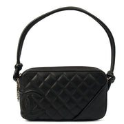 Picture of Chanel Shoulder Bag Cambon Pochette in Black, Leather