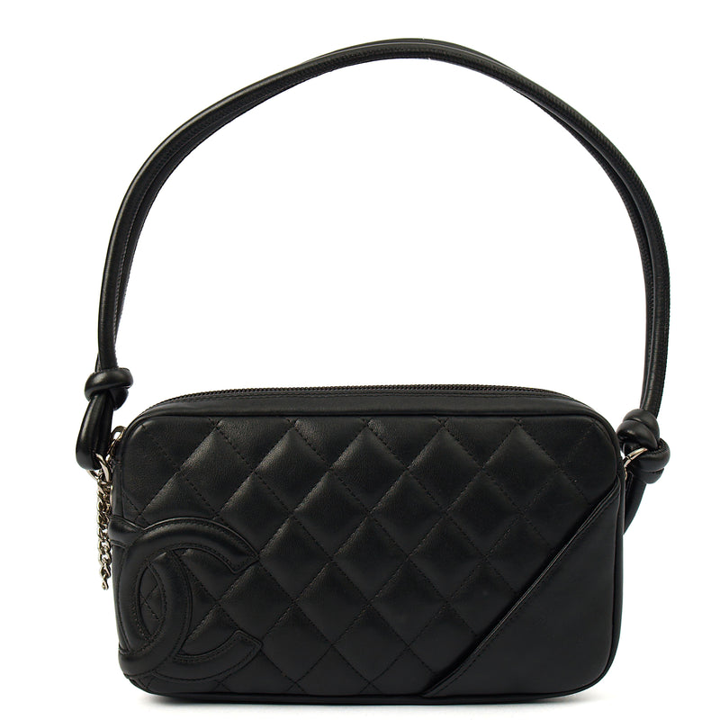 Picture of Chanel Shoulder Bag Cambon Pochette in Black, Leather