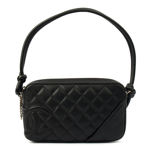 Picture of Chanel Shoulder Bag Cambon Pochette in Black, Leather