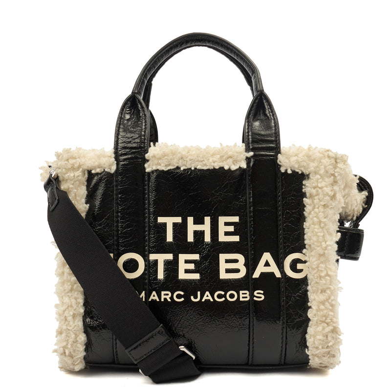 Picture of Marc Jacobs Tote The Tote Bag Nano in tonal black, Leather