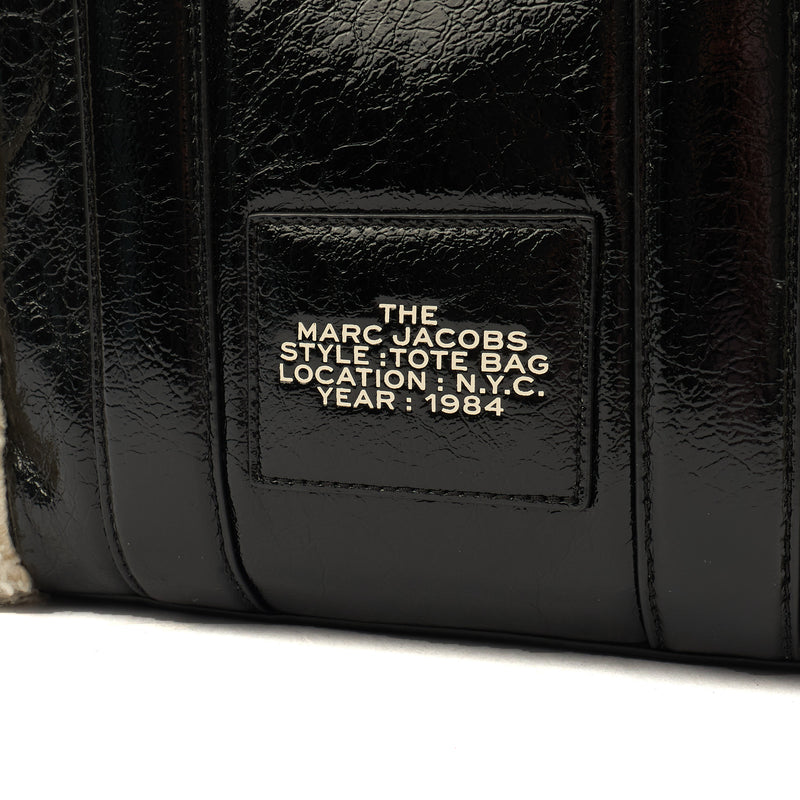 Picture of Marc Jacobs Tote The Tote Bag Nano in tonal black, Leather