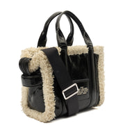 Picture of Marc Jacobs Tote The Tote Bag Nano in tonal black, Leather