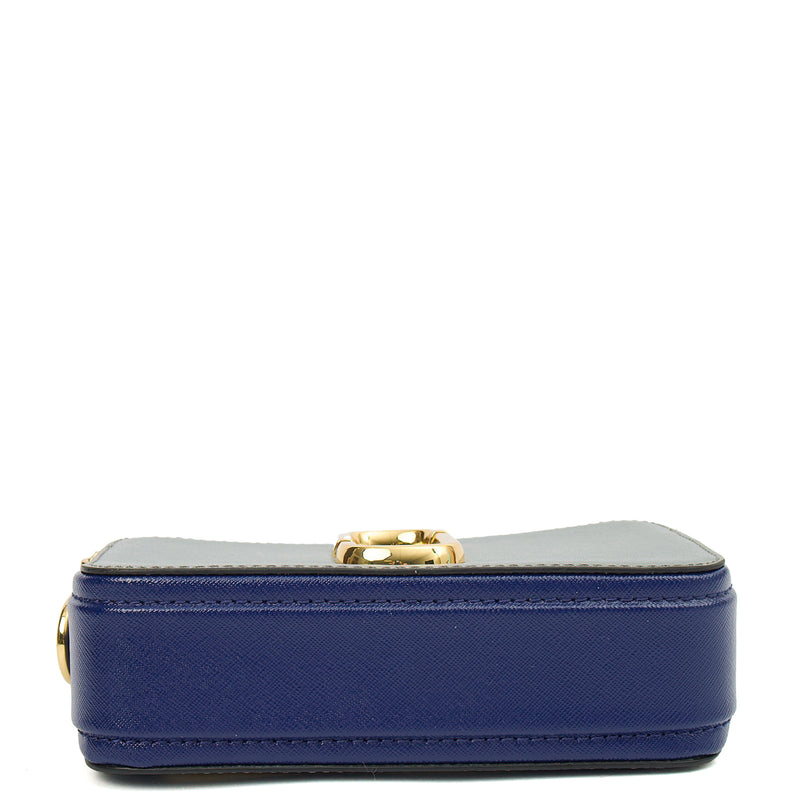 Picture of Marc Jacobs Cross Body Snapshot in Grey, Leather