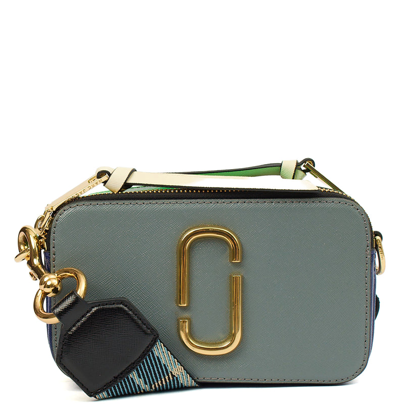 Picture of Marc Jacobs Cross Body Snapshot in Grey, Leather