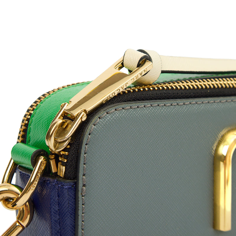 Picture of Marc Jacobs Cross Body Snapshot in Grey, Leather