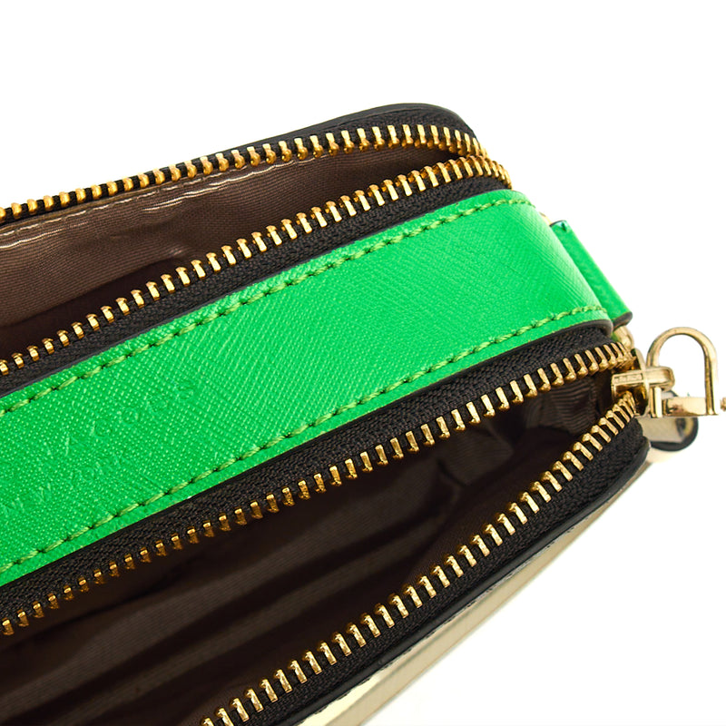 Picture of Marc Jacobs Cross Body Snapshot in Grey, Leather