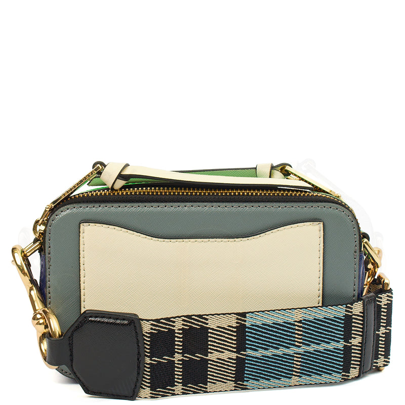 Picture of Marc Jacobs Cross Body Snapshot in Grey, Leather