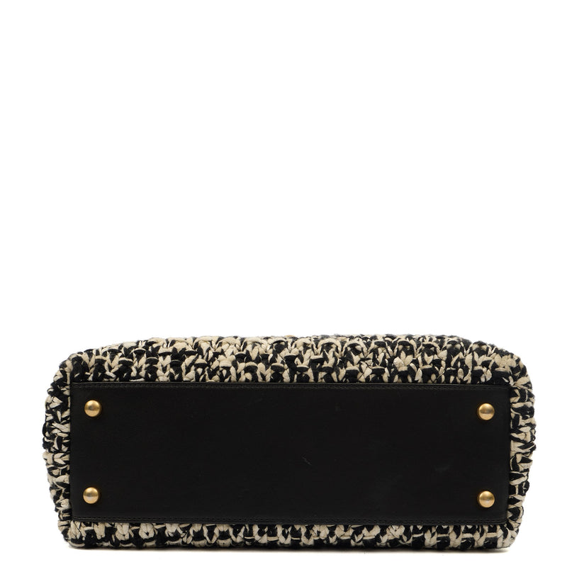 Picture of Chanel Top Handle Coco Top Handle in Black, Fabric