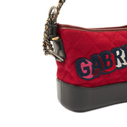 Picture of Chanel Cross Body Gabrielle Hobo - Small in Red, Fabric